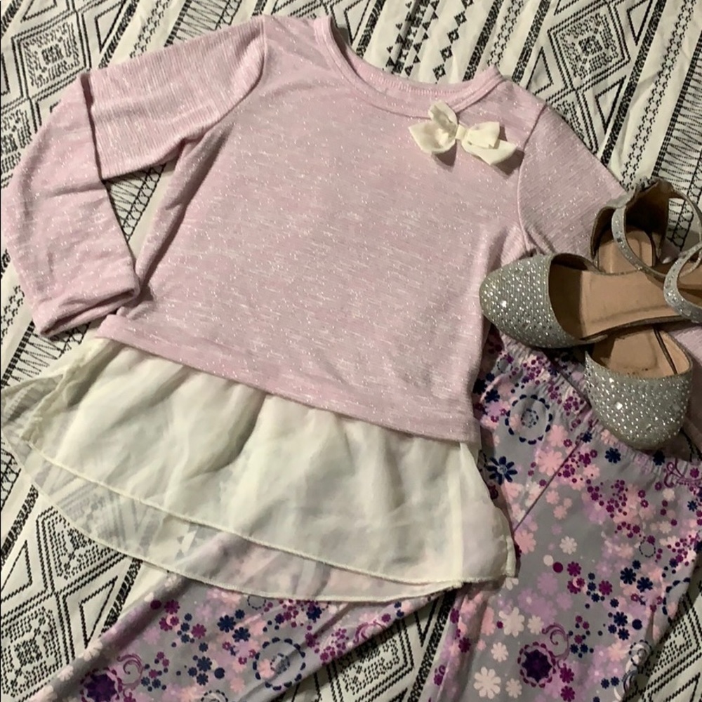 ‼️2 For $15 Deal‼️ Girls size 4T matching set